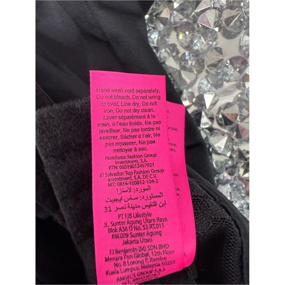 La SENZA tank top corset lace sexy straps Black Lace-Up Bustier Tank Top - Picture 15 of 16